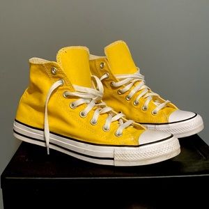 Converse Chuck Taylor All Star Hi Sneakers - Lemon Chrome